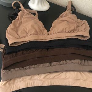Skims triangle bralettes